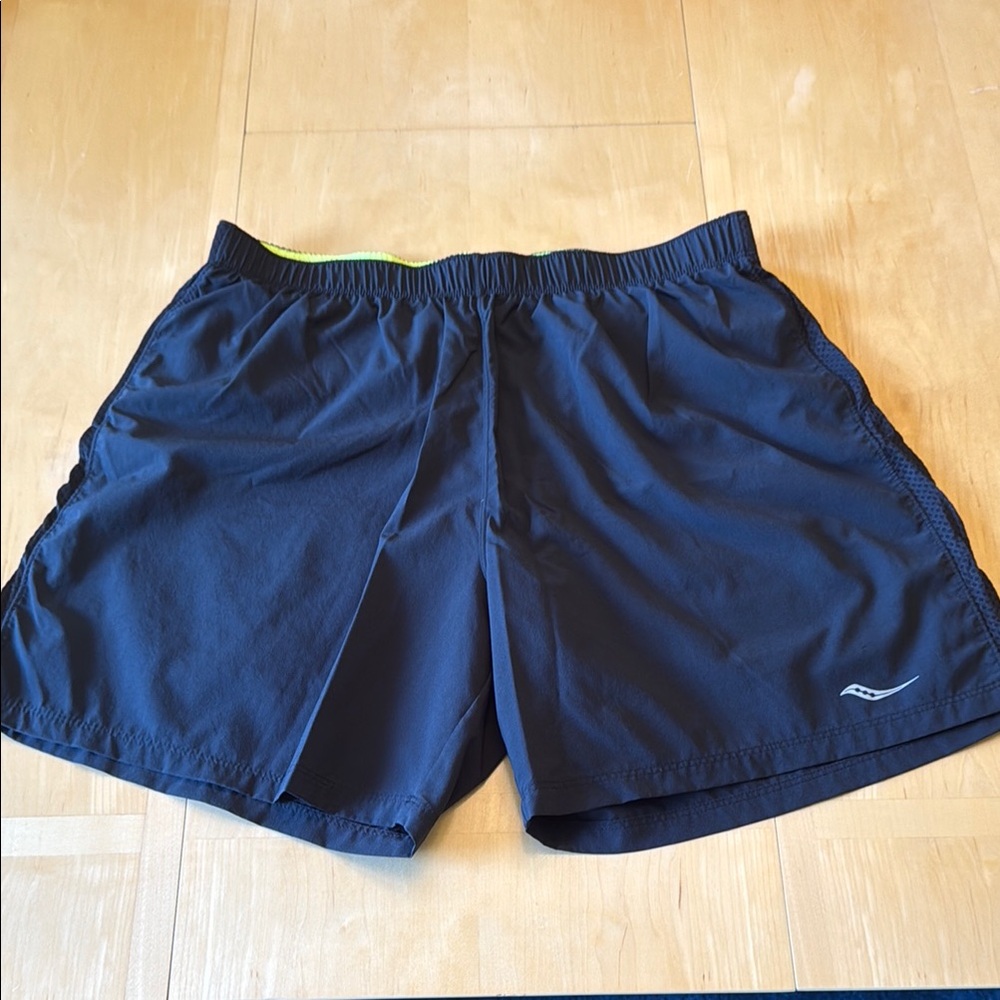 Men’s Blue Saucony Shorts!